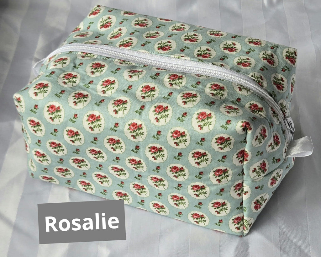 Large Boxy Pouch (makeup , markers, toiletries) image 6