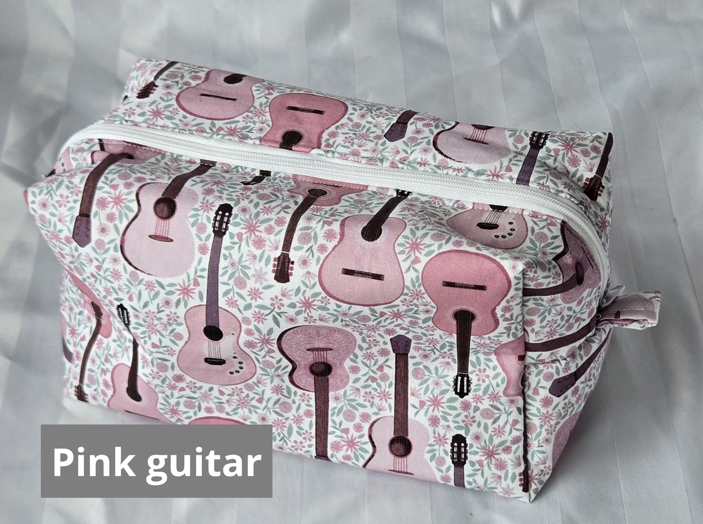 Large Boxy Pouch (makeup , markers, toiletries) image 7